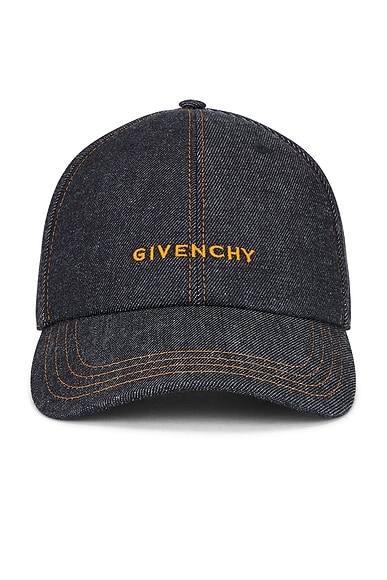 Givenchy Baseball Hat in Indigo Blue