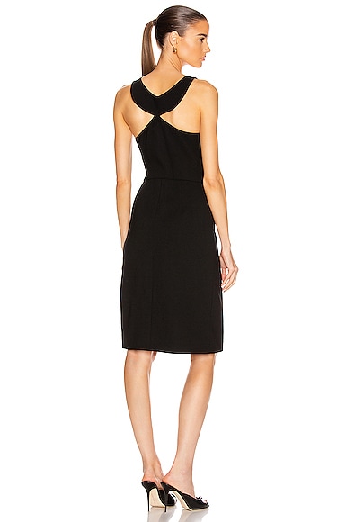 GIVENCHY SLEEVELESS FITTED SHORT DRESS,GIVE-WD107