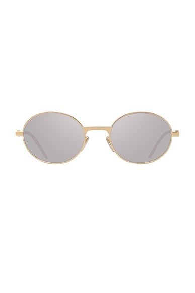 Givenchy Gv Speed Sunglasses in Shiny Endura Gold & Smoke Mirror