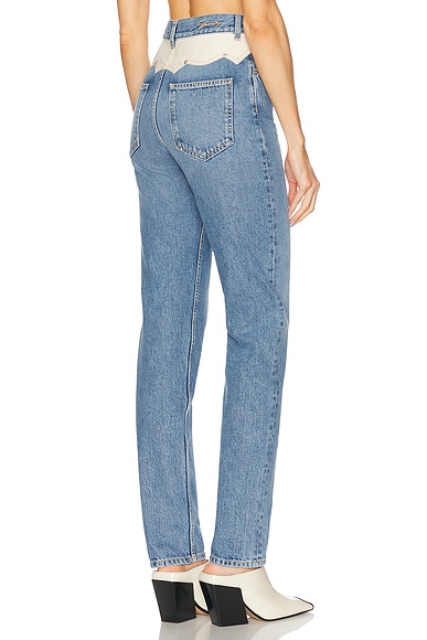 Givenchy Slim Leg Jeans in Denim Blue