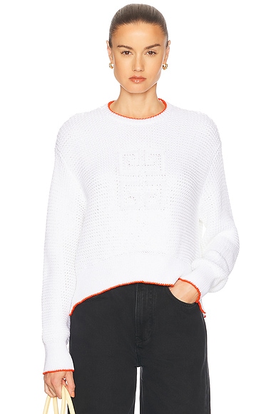4g Sweater in White