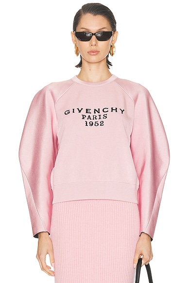 Givenchy Crewneck Sweater in Light Pink