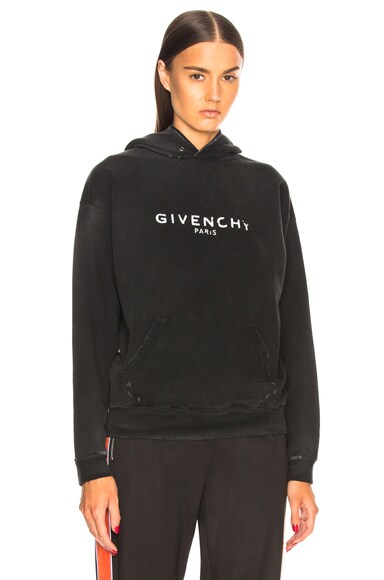 Givenchy Star Sweatshirt in Black | FWRD