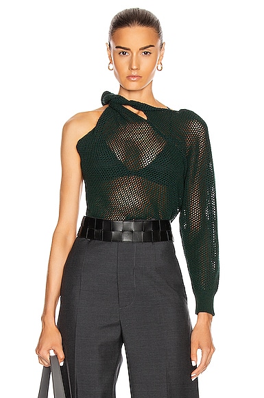Twisted Mesh Sweater