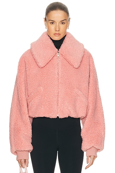 Faux Fur Bomber Jacket