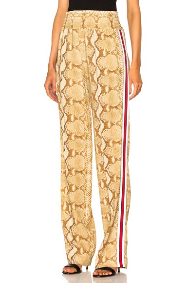 Snakeskin Printed Trouser