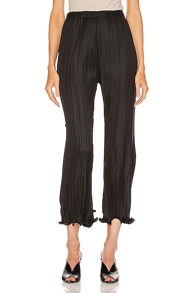 Pleated Wave Details Pant