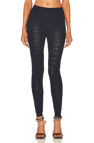 Lace Monogram Stretch Legging