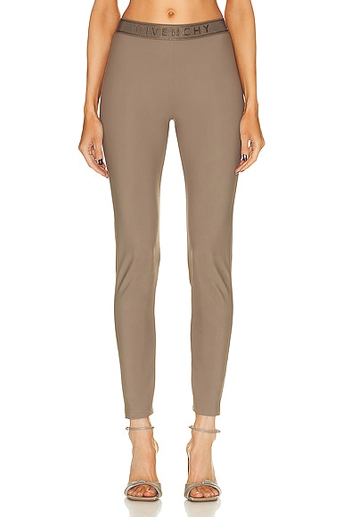 Elastic Jacquard Legging
