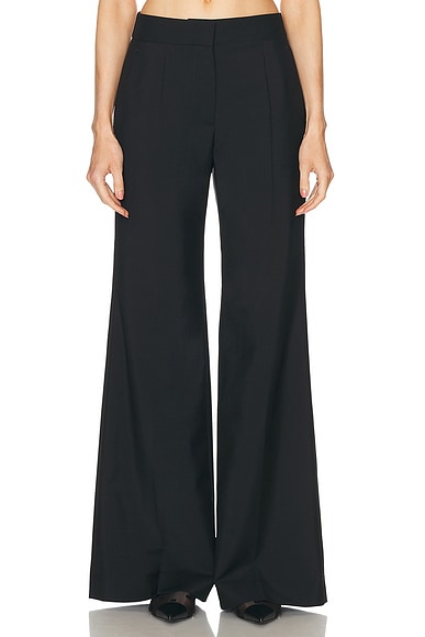 Givenchy Flare Tailored Pant in Black