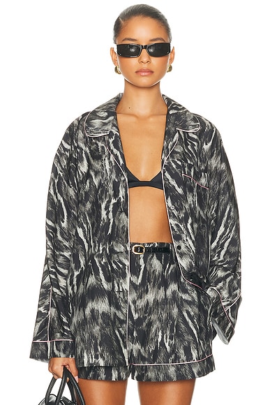 Givenchy Pajama Shirt in Multicolored