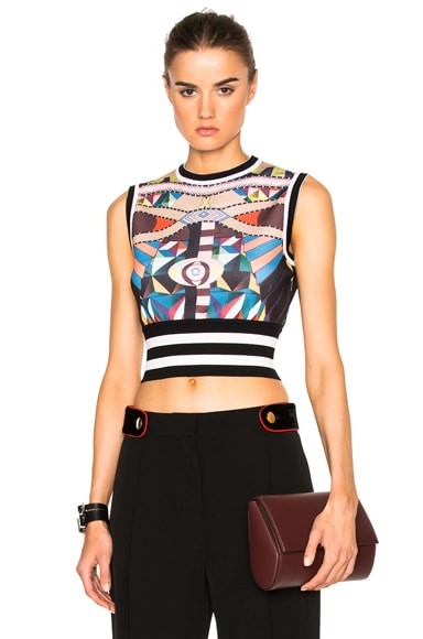 Crazy Cleopatra Printed Knit Top