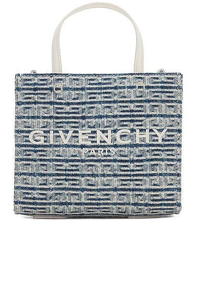 Givenchy Mini G Tote Shopping Bag in Blue