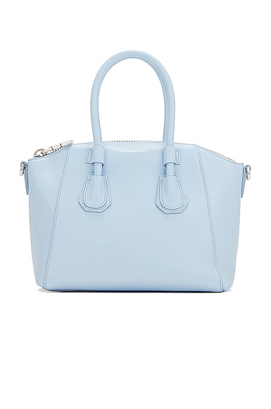 Givenchy Mini Antigona Sport Bag in Baby Blue