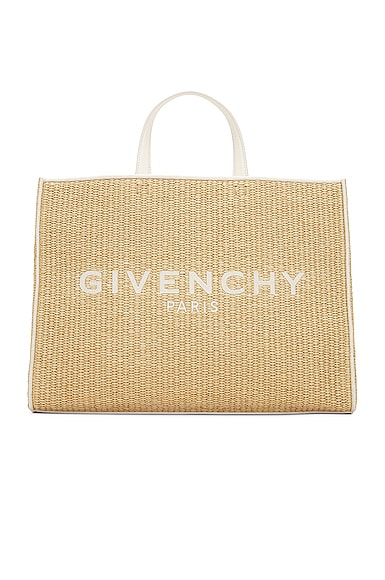 Givenchy Medium G Tote Shopping Bag in Neutral