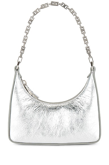Givenchy Moon Cut Out Mini Hobo Bag in Grey