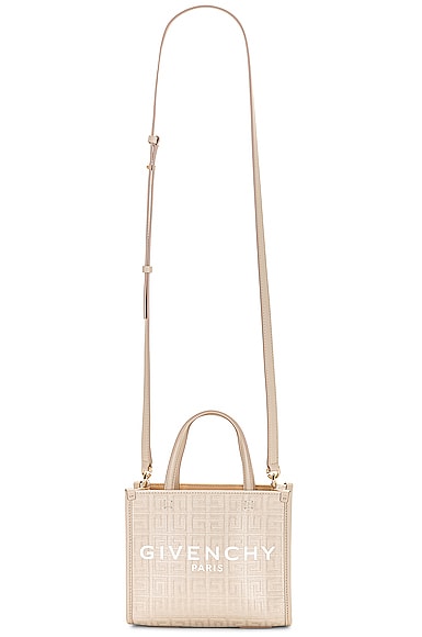 Givenchy Mini G Tote Bag in Beige