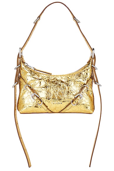 Givenchy Mini Voyou Bag In Golden