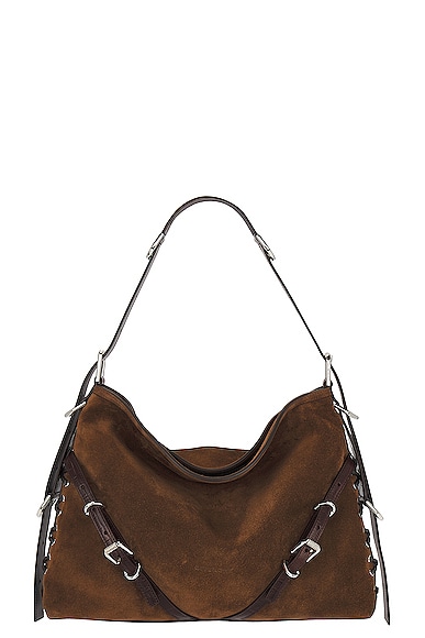 Givenchy Medium Voyou Corset Bag in Walnut Brown