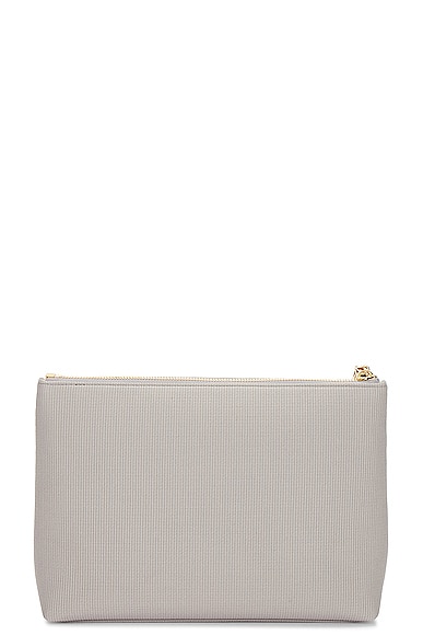 Shop Givenchy Travel Pouch In Light Grey
