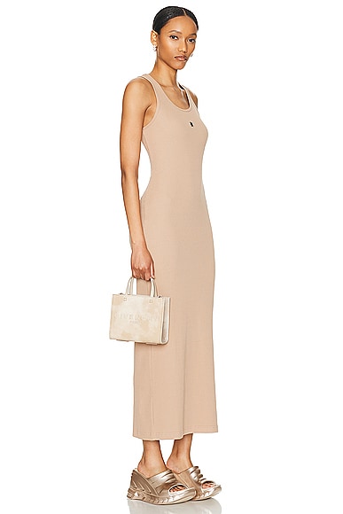 Shop Givenchy Mini G Tote Bag In Dusty Gold