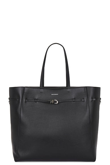 Shop Givenchy Large Voyou East West Tote Bag In Black