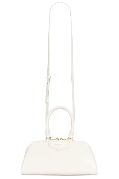 Givenchy Small Antigona East West Bag in Ivory