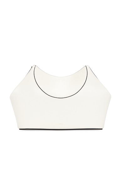 Givenchy Facet Clutch in Ivory