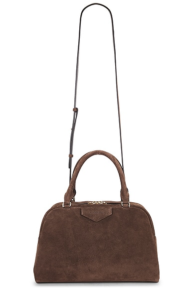 Givenchy Medium Antigona East West Soft Bag in Ebony Brown