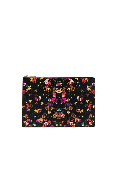 Large Night Pansies Pouch