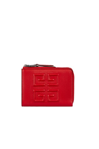 Medium Emblem Zip Wallet