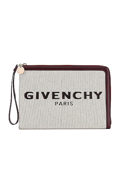GIVENCHY LARGE BOND POUCH,GIVE-WY729
