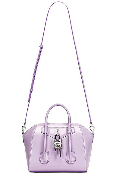 Givenchy Mini Antigona Lock bag in Lavender