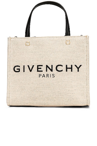 Givenchy Mini G Tote Shopping Bag in Beige
