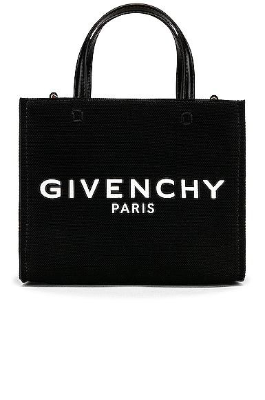 Givenchy Mini G Tote Shopping Bag in Black