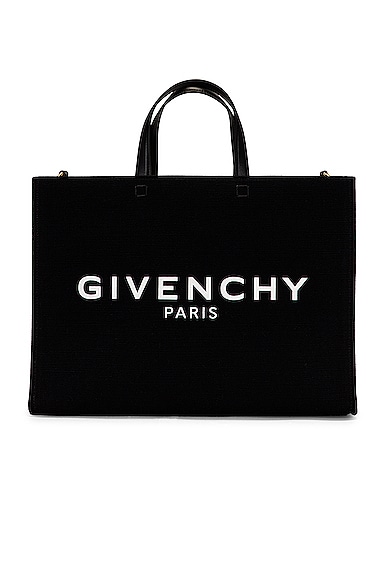 Givenchy Medium G Tote Shopping Bag in Black