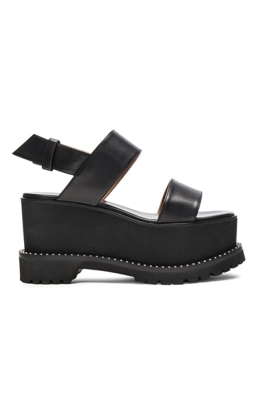 Leather Ursa Flatform Sandals