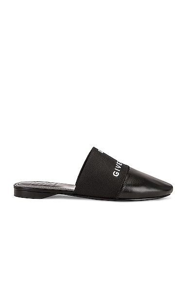 Givenchy Bedford Flat Mules in Black