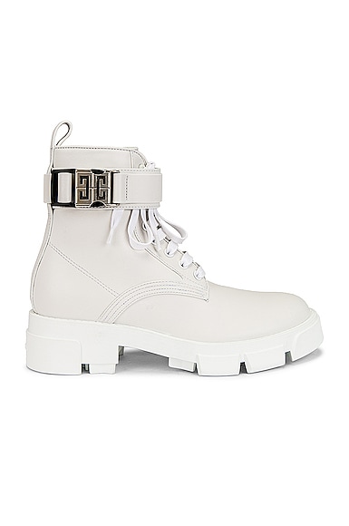 Givenchy Terra Boots in White