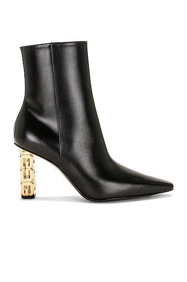 Shop Givenchy G Cube 85 Ankle Boot In Black