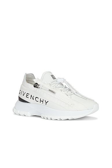 Shop Givenchy Spectre Zip Runner Sneaker In White & Black