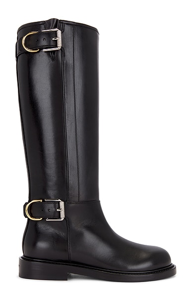 Valentino flat boots best sale