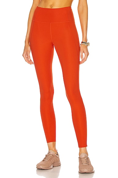 Girlfriend Collective Compressive High-rise Leggings In Tart