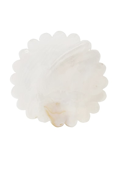 Mother Of Pearl Scalloped Dish