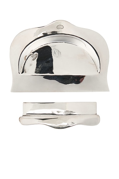 Gohar World Mini Crumb Catcher in Silver