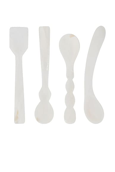 Mother Of Pearl Spoon Set