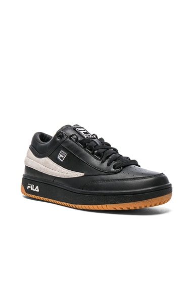 x Fila T1 Mid Leather Sneakers