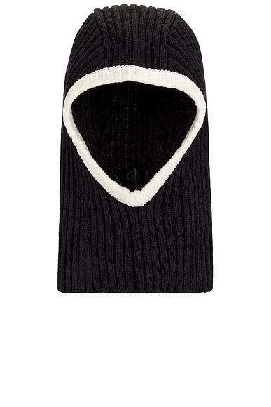Goldbergh Margot Balaclava in Black  White Goldbergh Balaclava Goldbergh Beanie MARGOT balaclava – Goldbergh main image 3