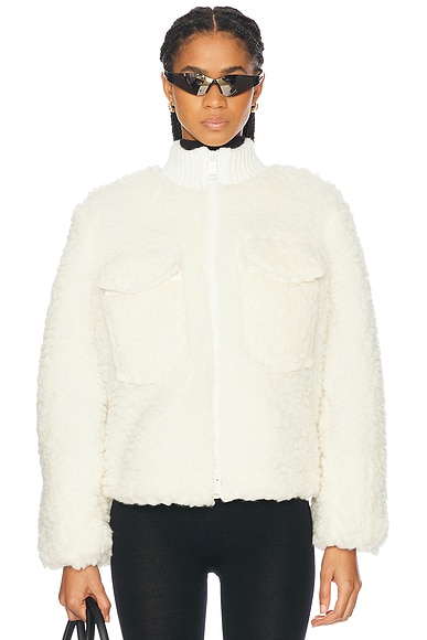 Yves salomon feather jacket online