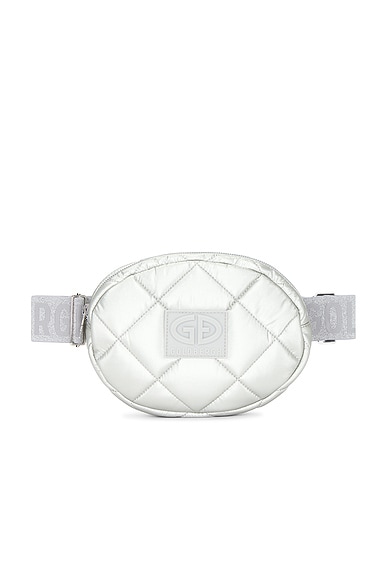 Goldbergh French Fanny Pack in Silver